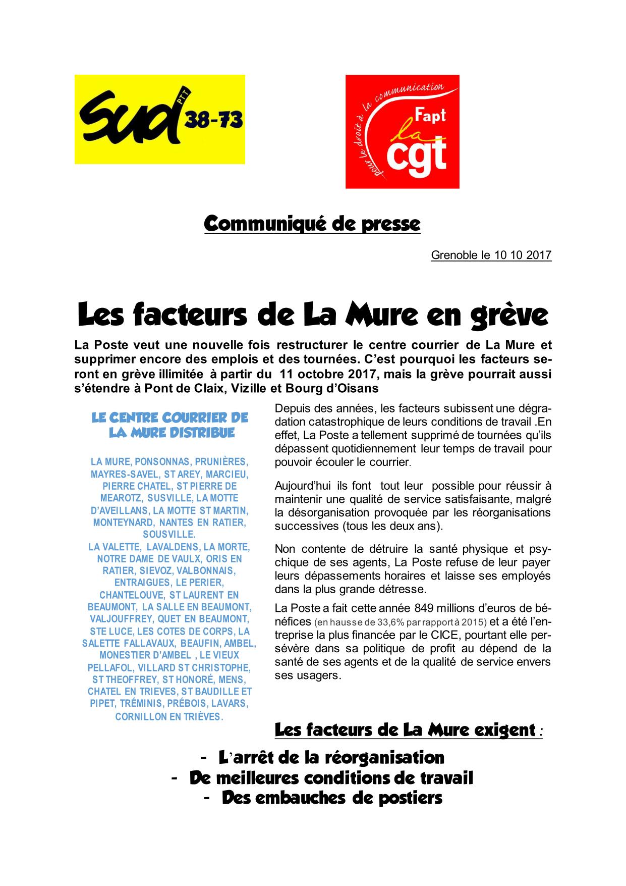 grève la mure 1