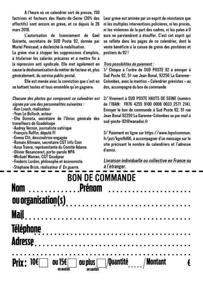SudPtt92 Calendrier2019 2