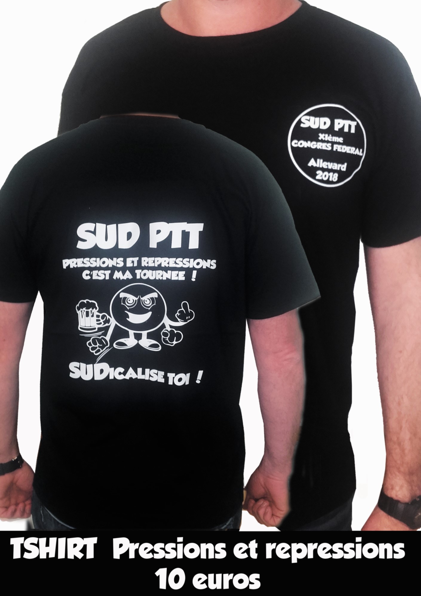 tshirt pressions et repressions