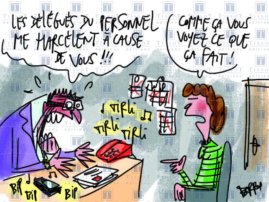harcelement cadre