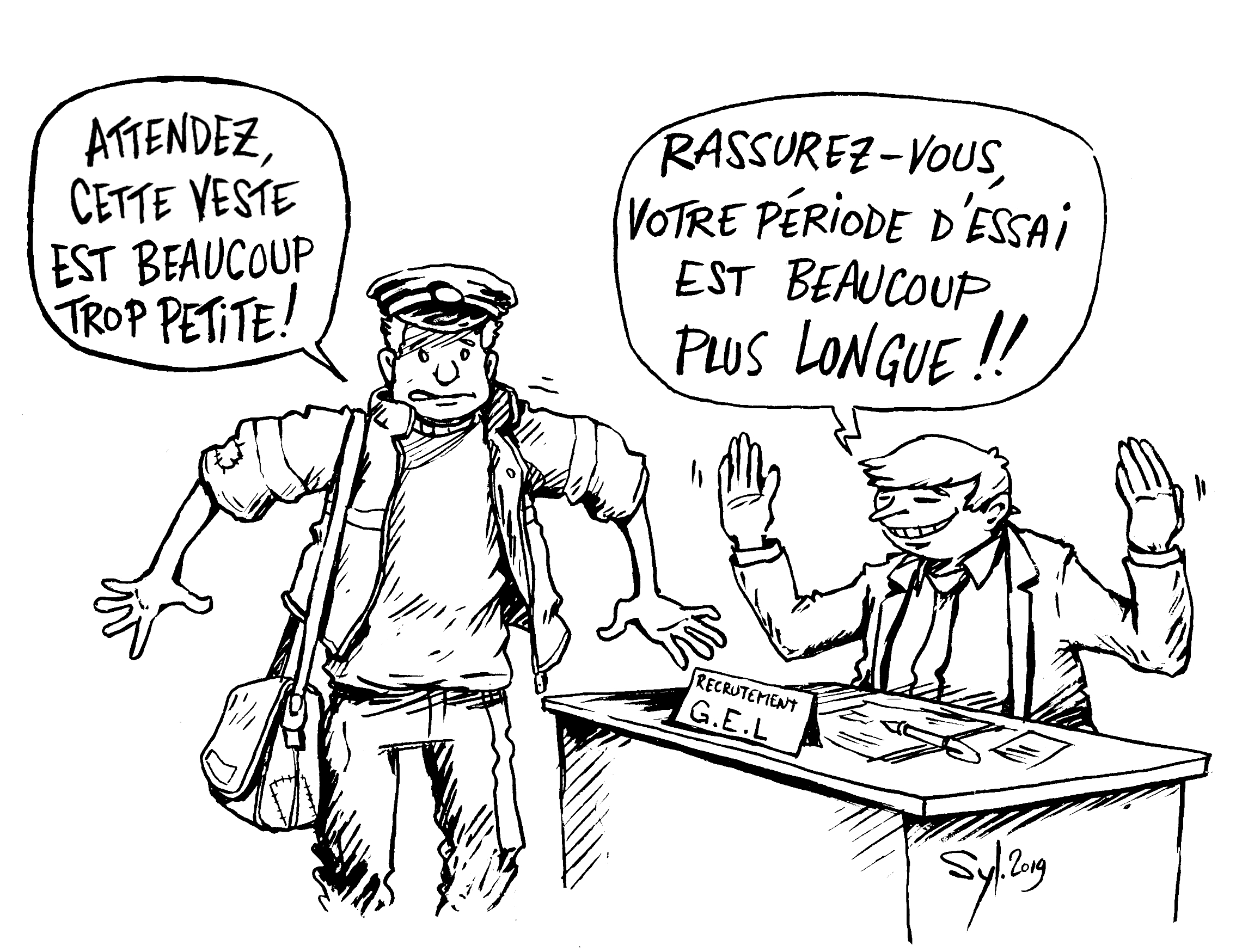 Sylvain Florin, GEL Contrat Intérim CDD